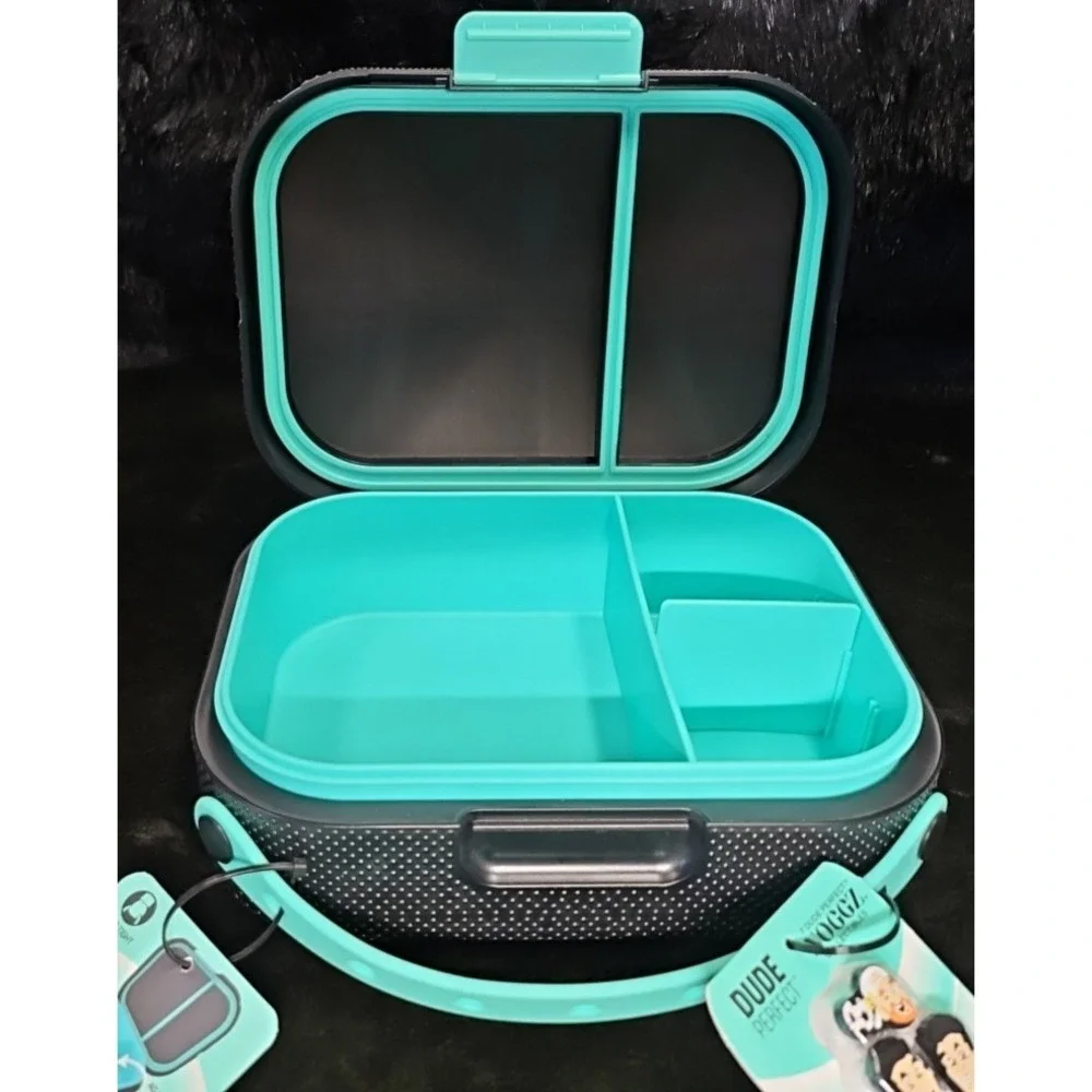 2 Pc. Dude Perfect Lunch Box , W/ Free NOGGZ